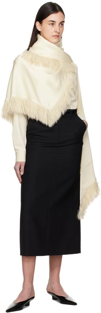 Totême Black Sharp Patent Wedge Mules 5