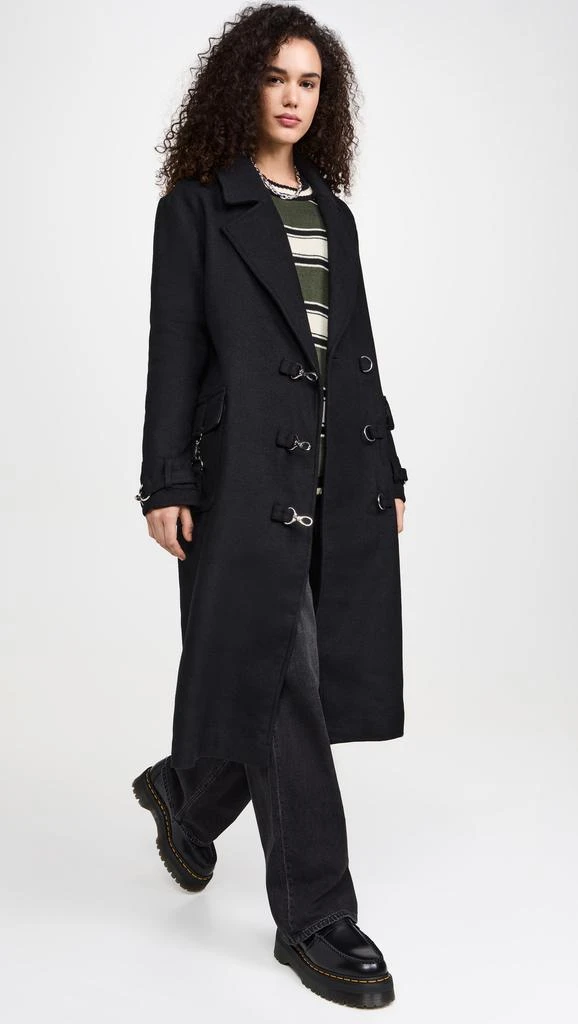 Ragged Priest Longline Buckle Coat 4