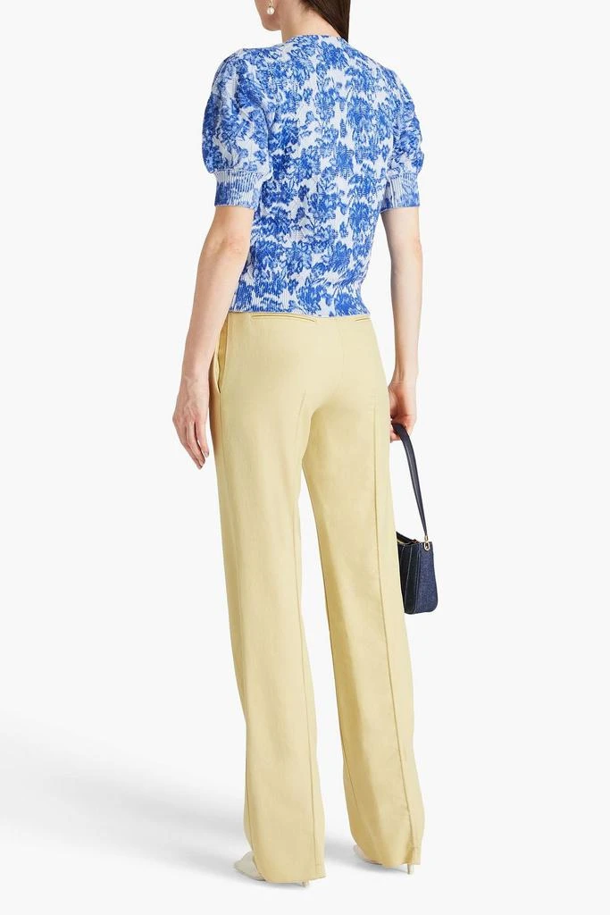 Derek Lam Ray floral-print cotton-blend top 3