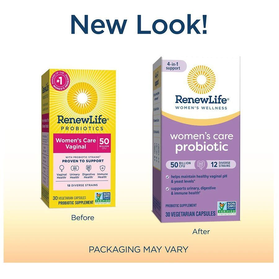 ReNew Life Women's Care Probiotic, 4-in-1, 50 Billion 7