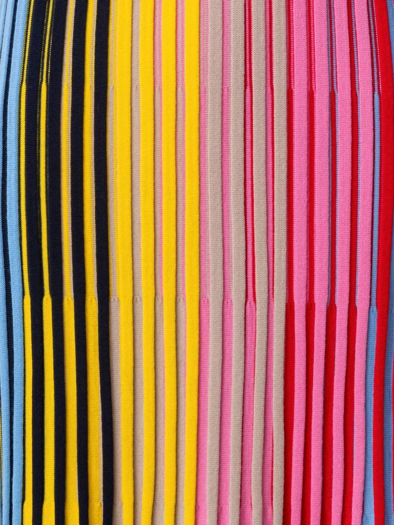 Akris Akris Punto - Reverse Rainbow Knit Dress 5