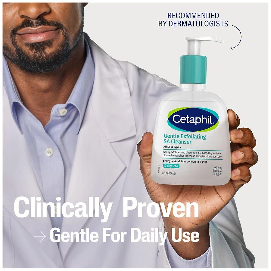 Cetaphil Gentle Exfoliating SA Cleanser Unscented 2