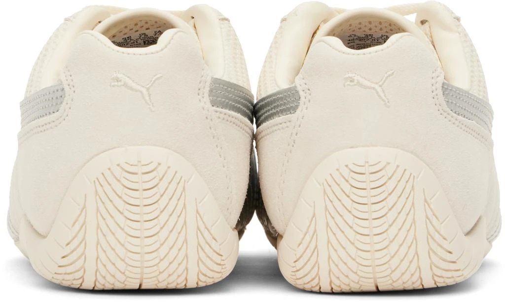 Puma Beige & Silver Speedcat Premium Sneakers 2