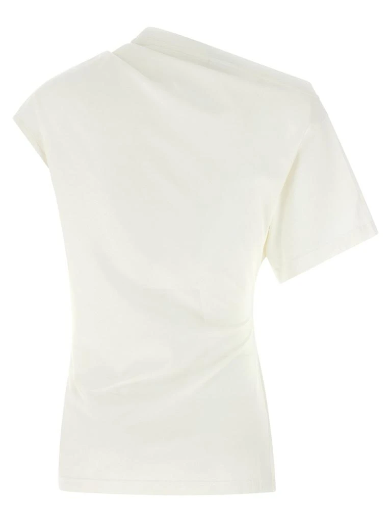 Courrèges Courrèges Asymmetric Draped T-Shirt 2
