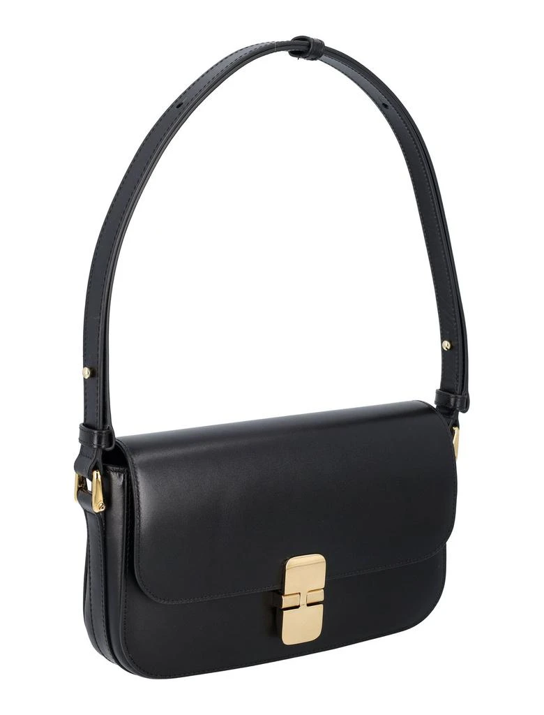 A.P.C. A.P.C. Grace Foldover Top Shoulder Bag 3