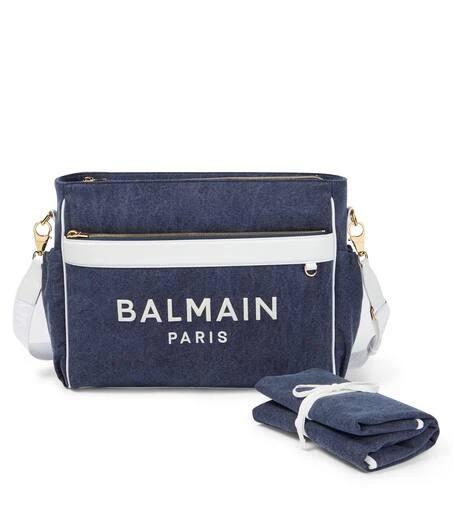 Balmain Baby cotton changing bag 4