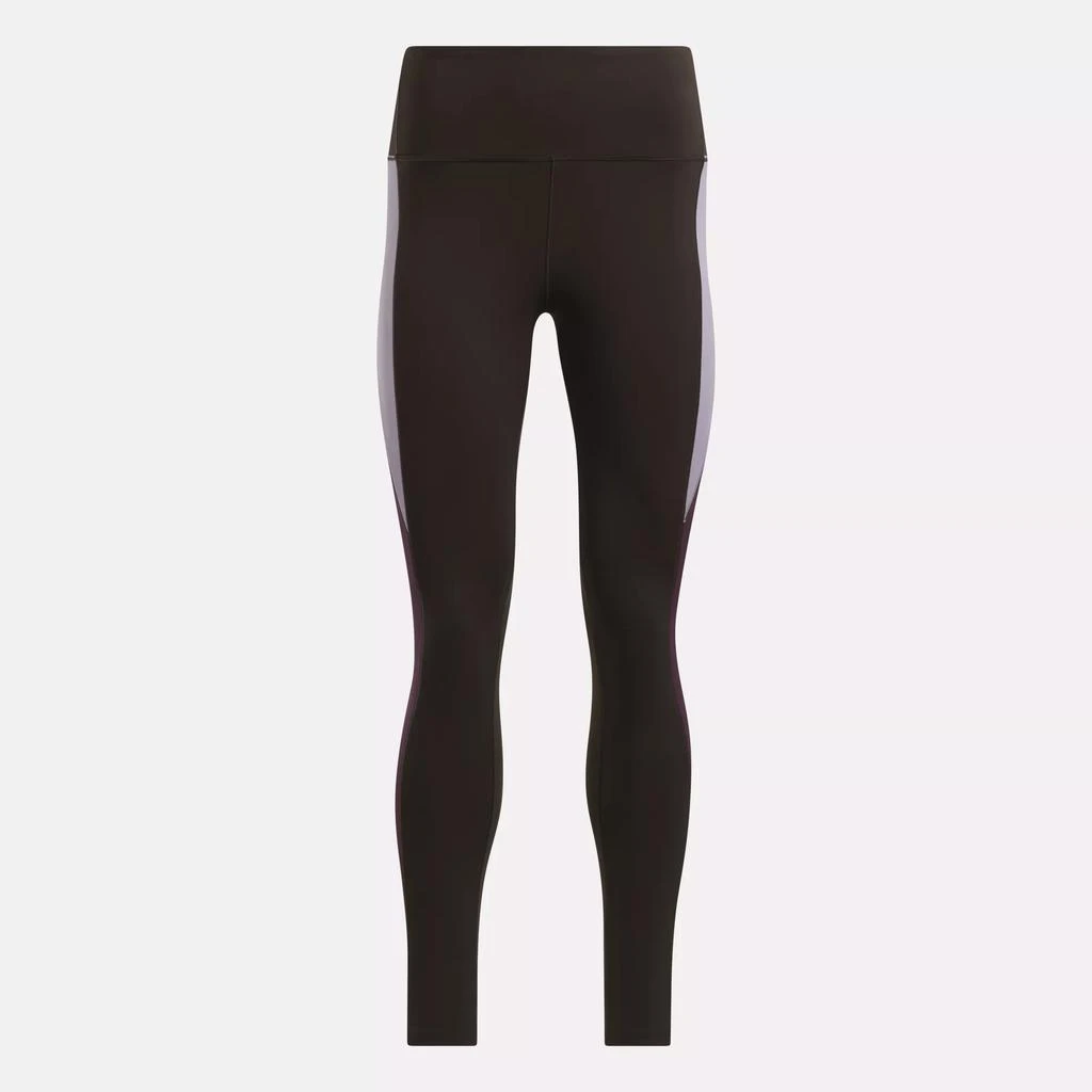 Reebok Women's Lux High-Rise Colorblock Leggings 6