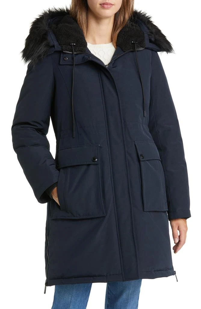 Sam Edelman Faux Fur Trim Parka 1