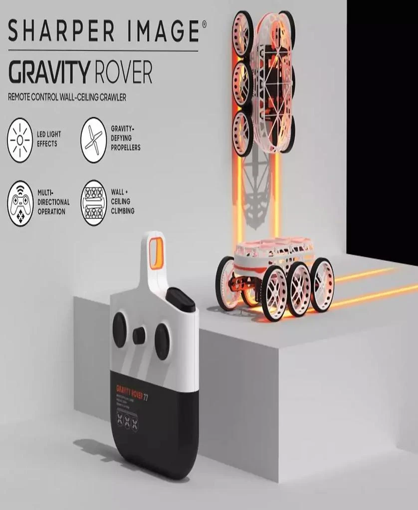 Sharper Image Remote Control Gravity Rover Antigravity Floor Wall Ceiling Climber 2