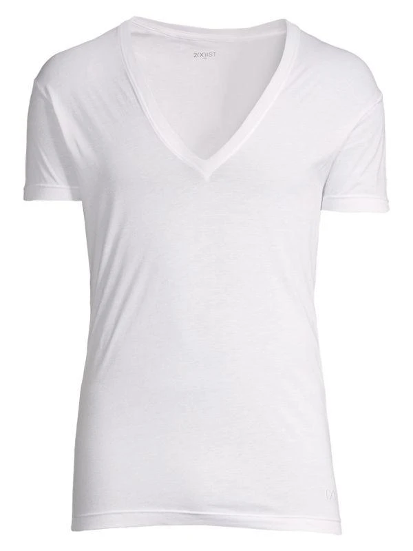 2(x)ist Pima Cotton Slim-Fit V-Neck Tee 1