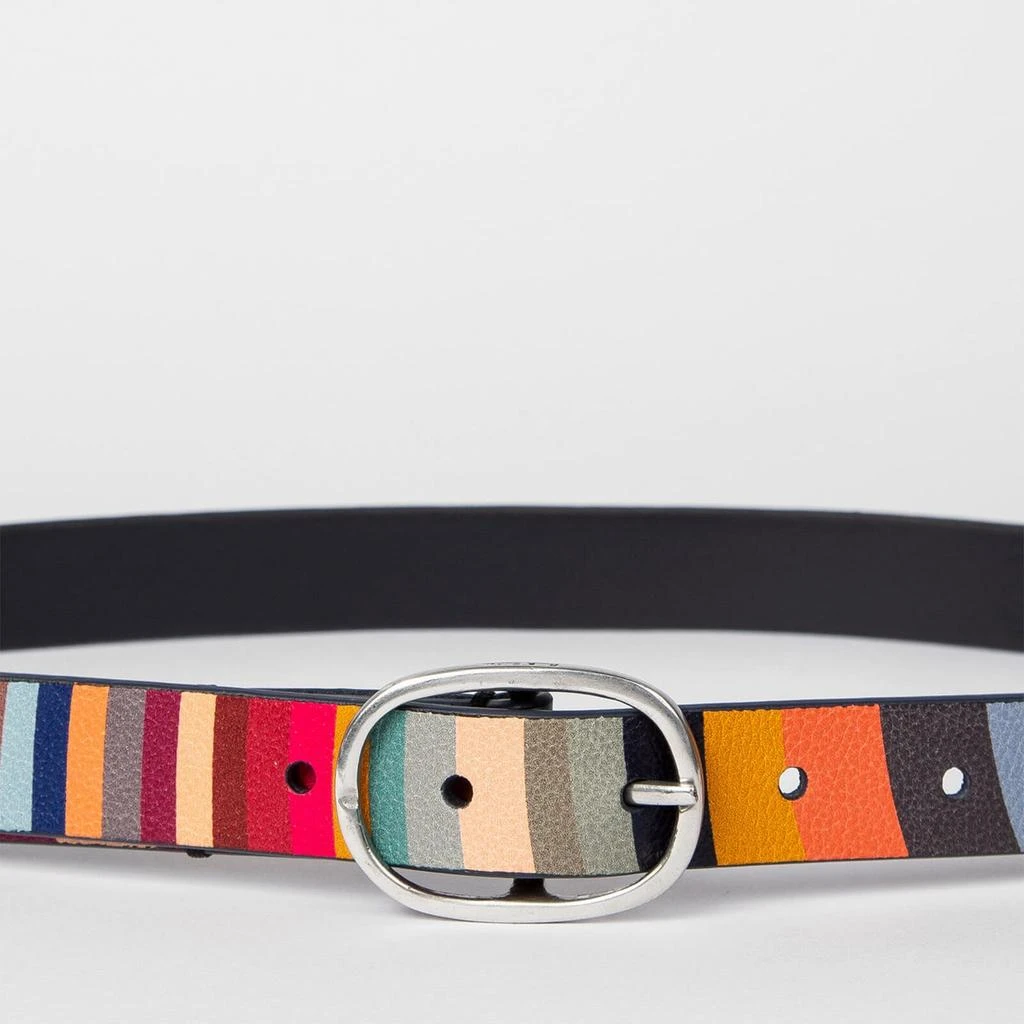Paul Smith Paul Smith Reversible Swirl Leather Belt 3