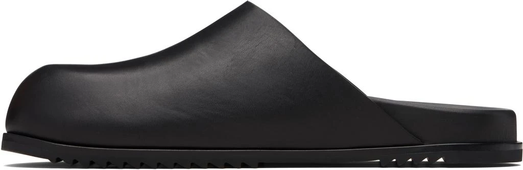 Rick Owens Black Concordians Granola Mules 3