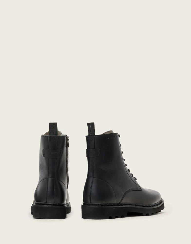ALL SAINTS Allsaints Skiff military boots in black - Boots  display picture 1