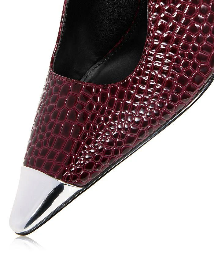 AQUA Women's Bevv Slingback Pumps - Exclusive 6
