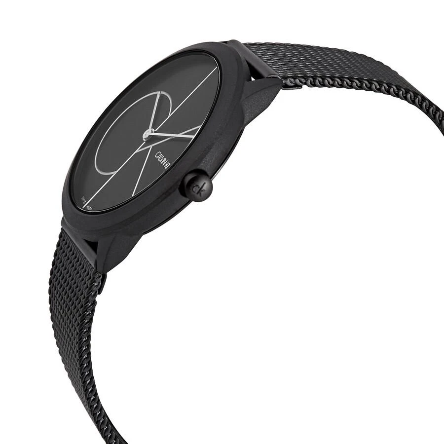 Calvin Klein Calvin Klein Minimal Quartz Black Dial Ladies Watch K3M5245X 2