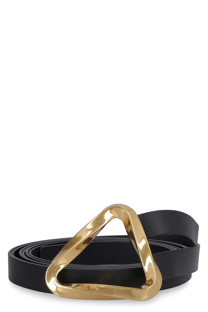 Bottega Veneta GRASP LEATHER DOUBLE STRAP BELT 1