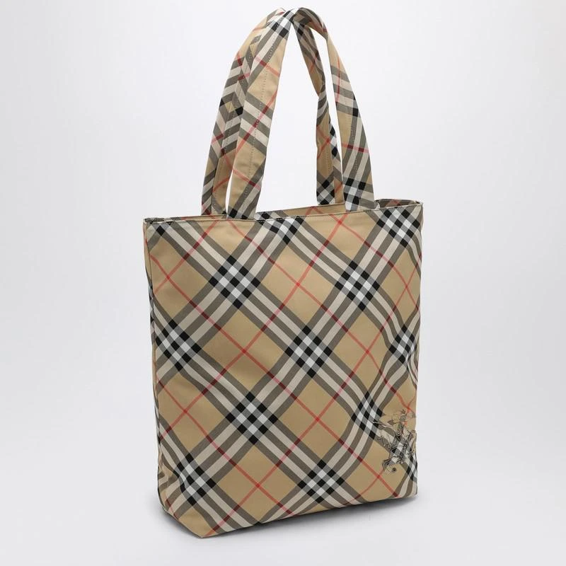 Burberry Check Sand small tote bag 3