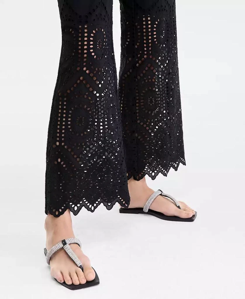 INC International Women
s Cotton Eyelet Pants, Exclusively at Macy
s 3