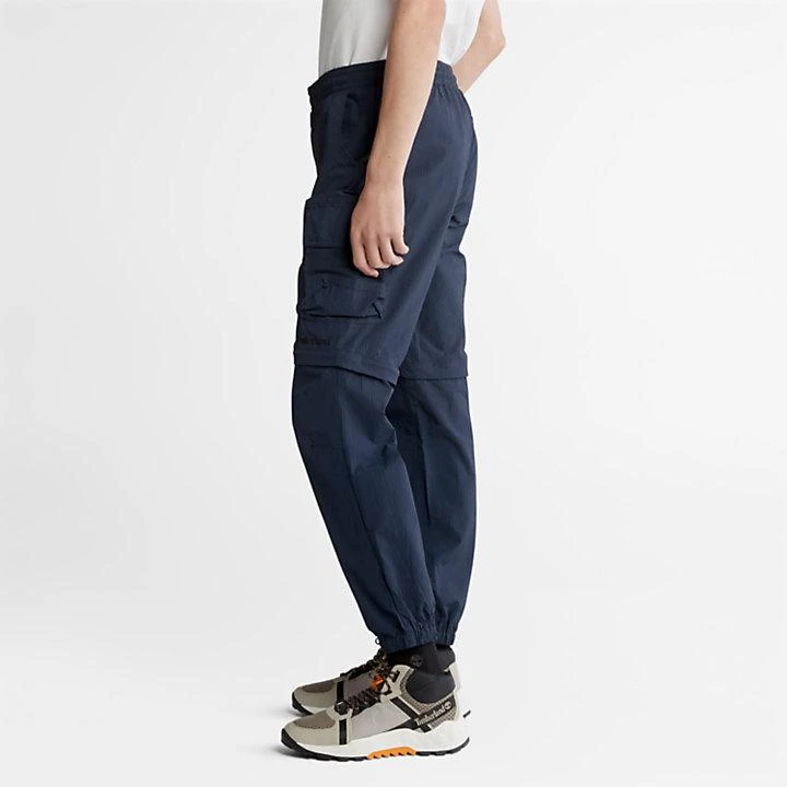 Timberland Convertible Trousers for Men in Navy 4