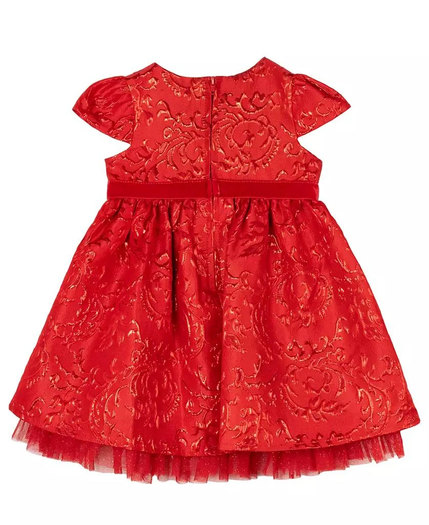 Rare Editions Baby Girl Brocade Social Dress 2