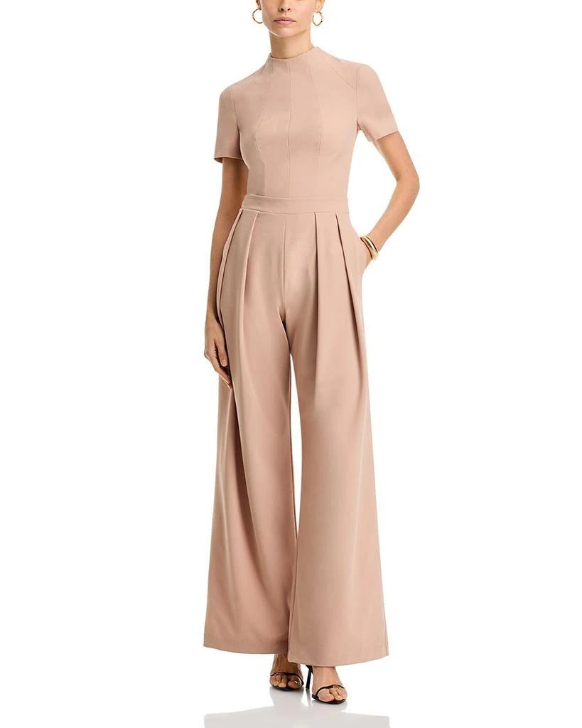 Black Halo Mayra Wide Leg Jumpsuit 1