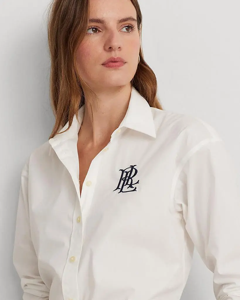 Ralph Lauren Cotton Stretch Button Up Shirt 4