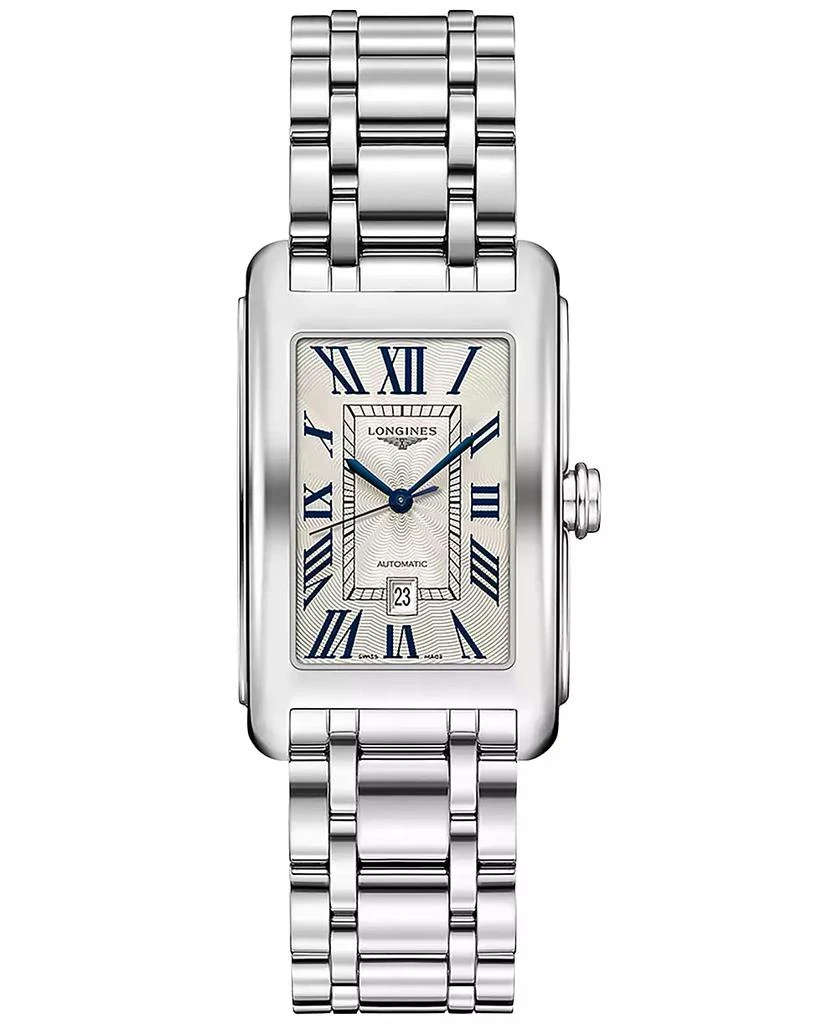 Longines Women's Swiss Automatic DolceVita Stainless Steel Bracelet Watch 27.7x43.8mm 1