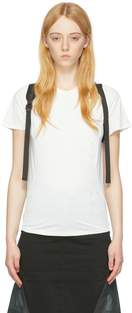 【関税込み】HYEIN SEO ホワイト フットボール Tシャツ Hyein Seo White Football T-shirt | ModeSens