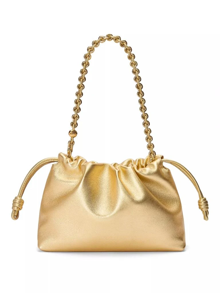 Loewe Medium Flamenco Laminated Leather Shoulder Bag 2