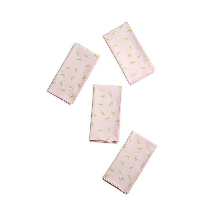 ATELIER SAUCIER Flamingo Pin Napkins, Set of 4 4