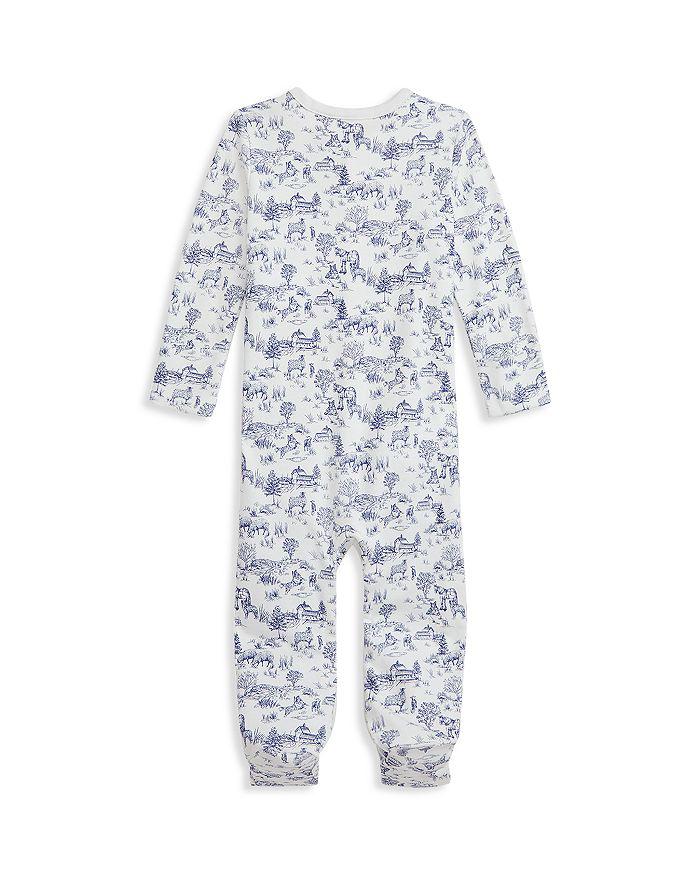 Ralph Lauren Boys' Pastoral Toile Cotton Footed Coverall - Baby