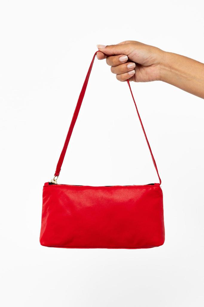 Los Angeles Apparel (Factory Store) RLH3468 - Leather Zip Pochette
