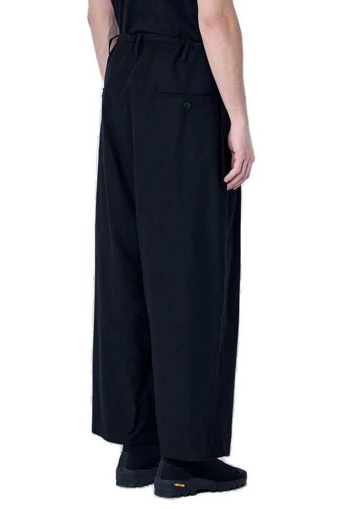 YOHJI YAMAMOTO Yohji Yamamoto Mid Rise Drawstring Trousers 2