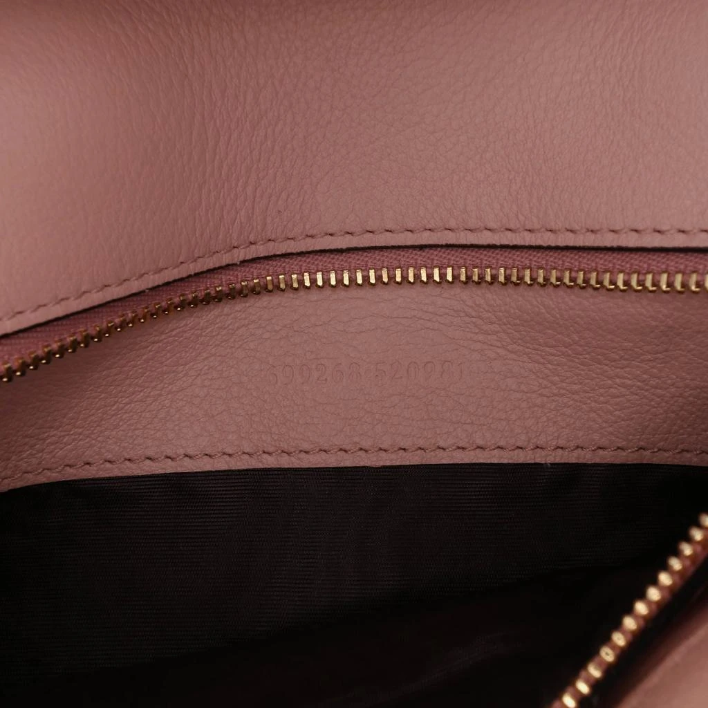 Gucci Gucci Pink Calfskin Blondie Chain Satchel 10