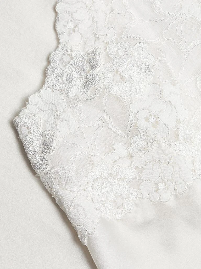 Josie Rose Parfait Lace-Trimmed Silk Chemise 6