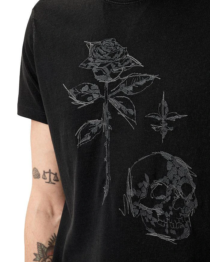 John Varvatos Rose & Skull Tee 4
