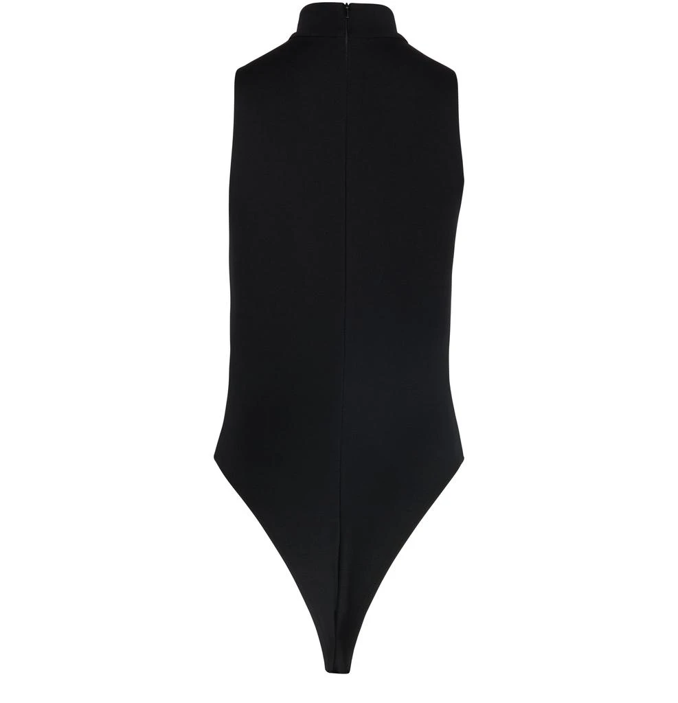 David Koma Flame Crystal Chain & Cutout Detail Bodysuit 3