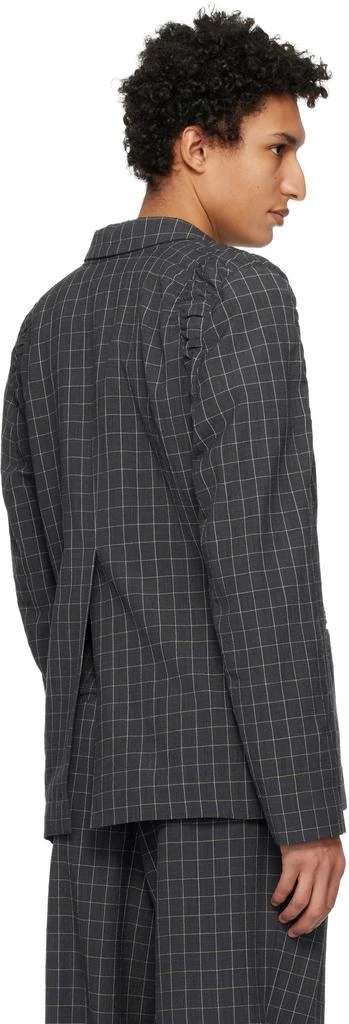 Kiko Kostadinov Gray Minna Blazer 3