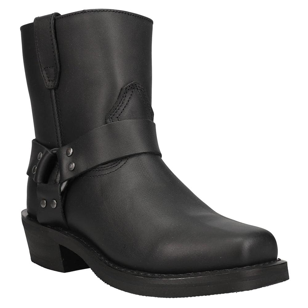 Dingo Rev Up Zippered Square Toe Motorcycle Boots