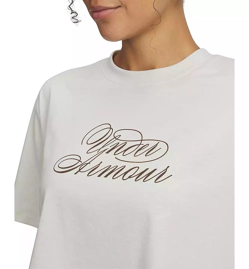 Under Armour Women
s Crew Neck Crop Top 2