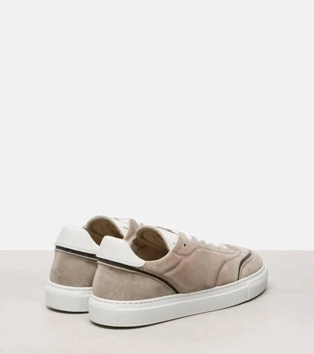 Brunello Cucinelli Monili suede sneakers 2