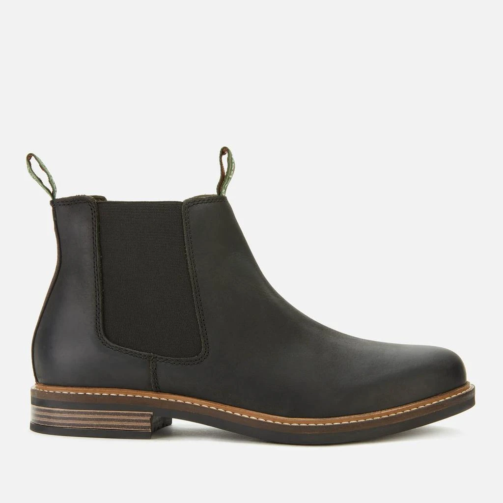 Barbour Barbour Men's Farsley Leather Chelsea Boots - Black 1