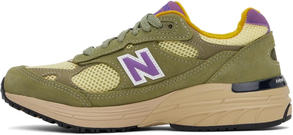 New Balance Green & Yellow Made in USA 993 Sneakers 3