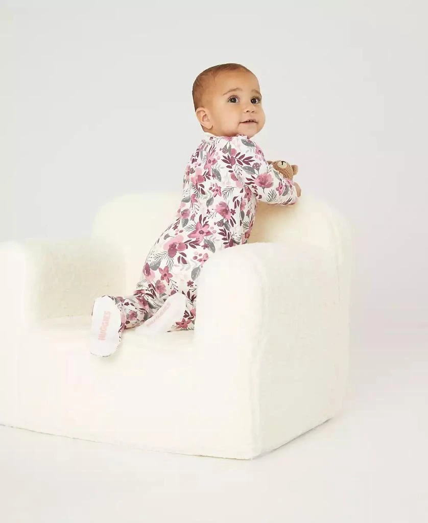 Huggies Baby Girls Organic Printed Coverall 1