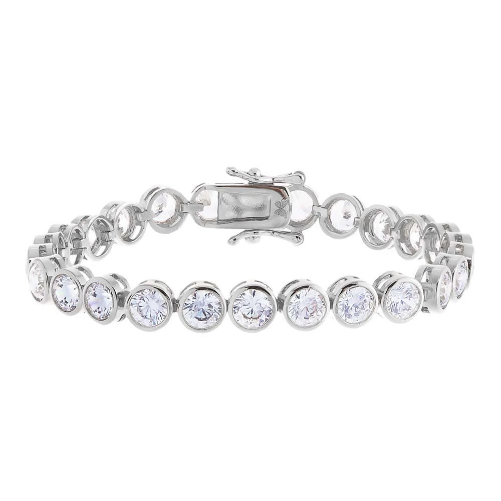 Adina Eden Bezel Tennis Bracelet 10