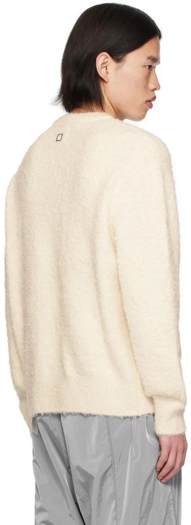 Wooyoungmi White Hairy Sweater 3