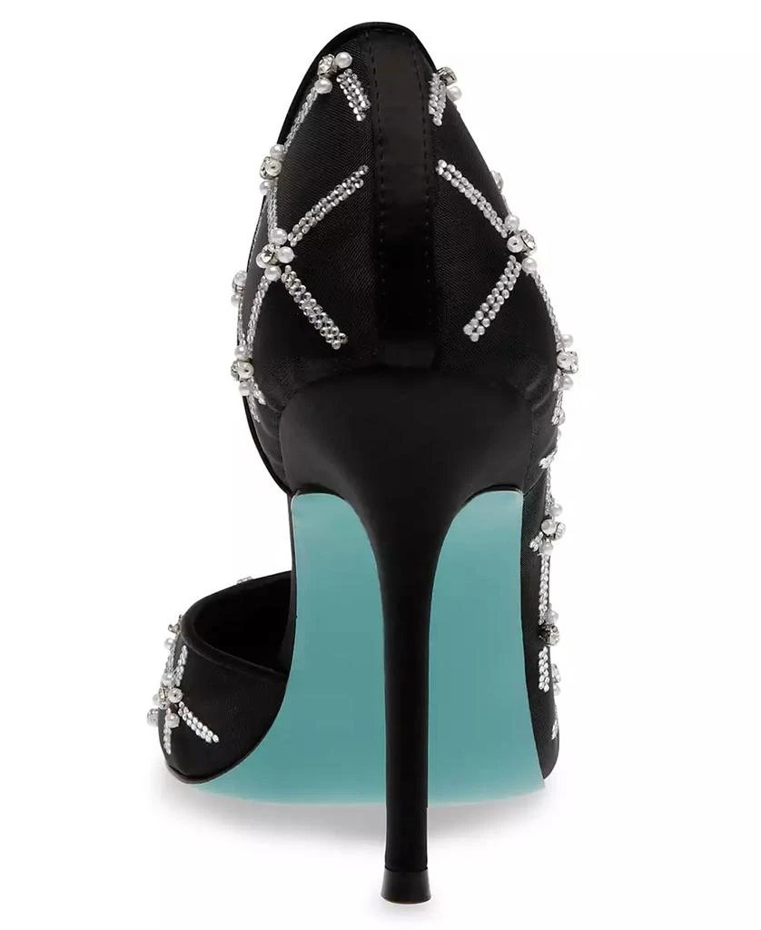 Betsey Johnson Women's Cruze Rhinestone Embellished Evening Pumps 3