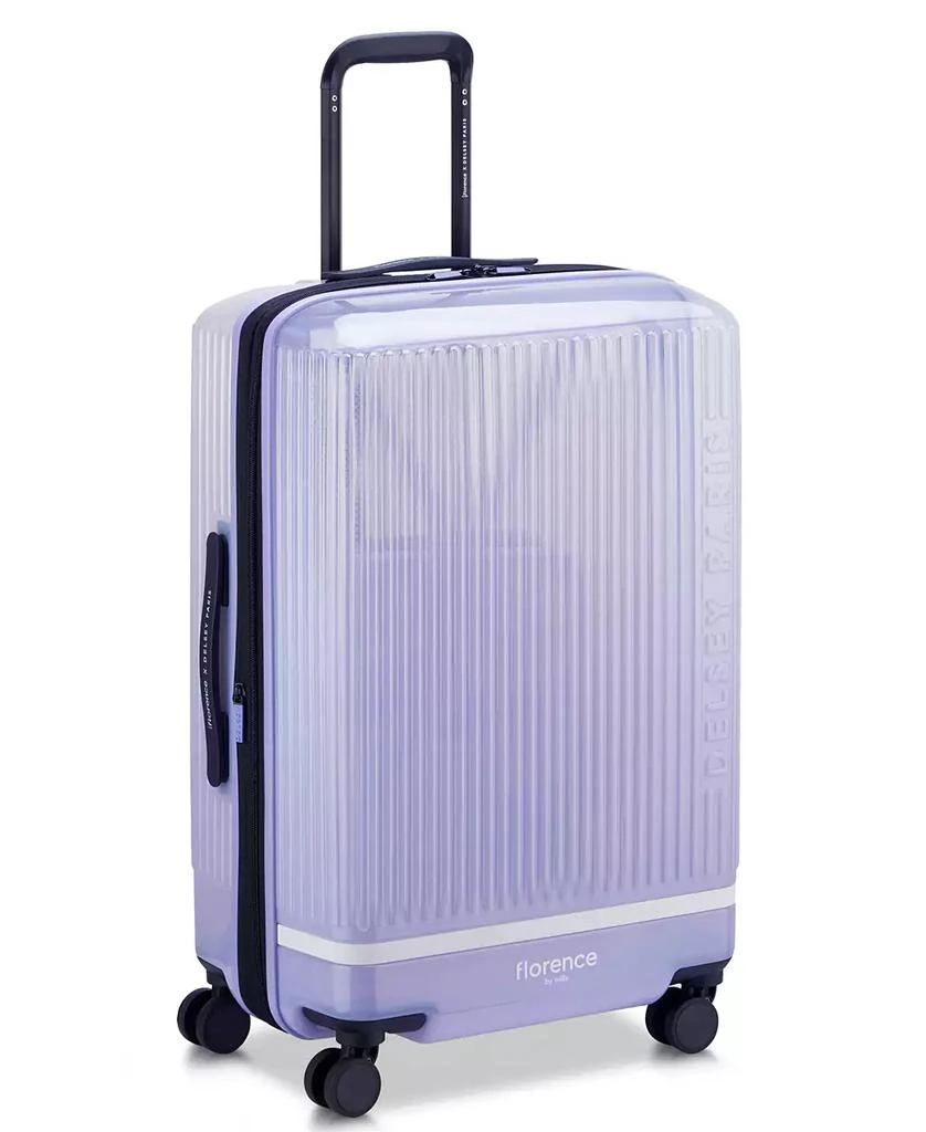 florence by mills x Delsey Paris 24" Gotta Glow Expandable Spinner Upright 8