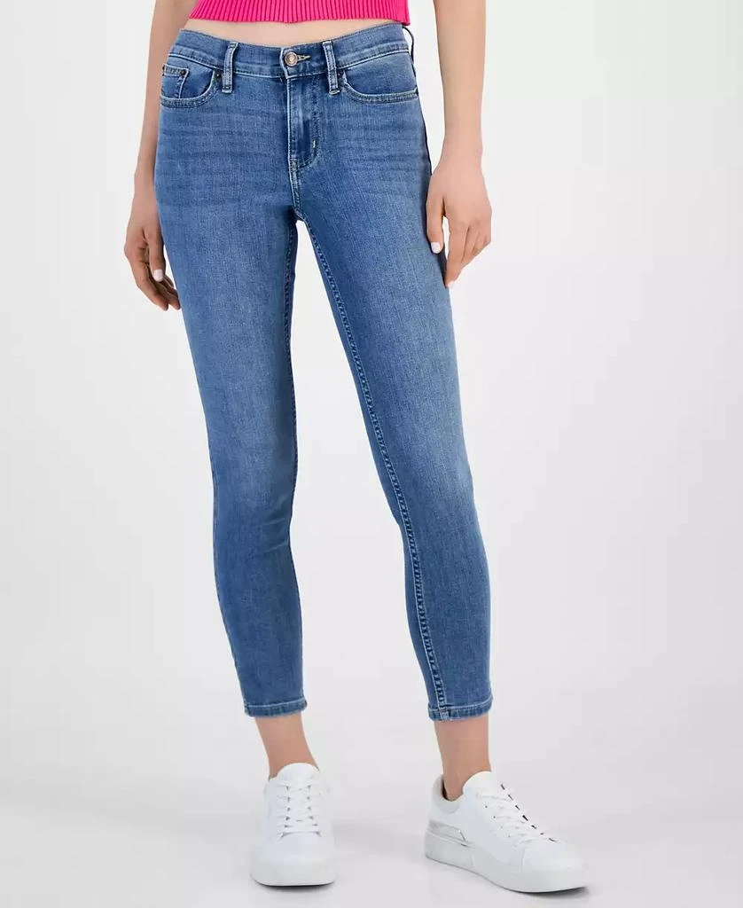 Calvin Klein Petite High Rise 25" Skinny Ankle Jeans 4