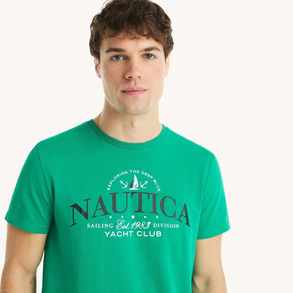Nautica Mens Yacht Club Graphic T-Shirt 2